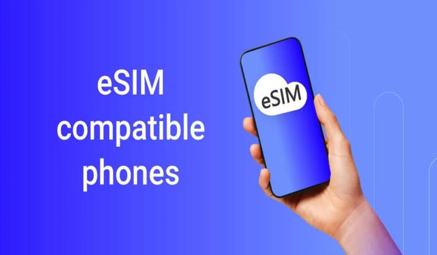 Which devices are compatible with eSIM technology?