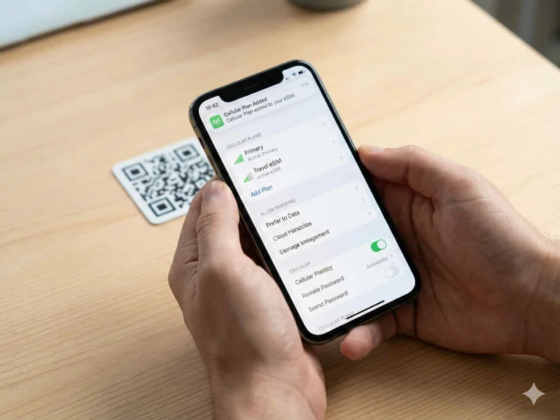 Step-by-Step: Installing an eSIM on iPhone and Android Devices