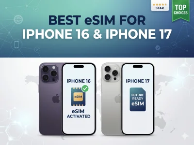 Best eSIM for iPhone 16 & iPhone 17 in 2026
