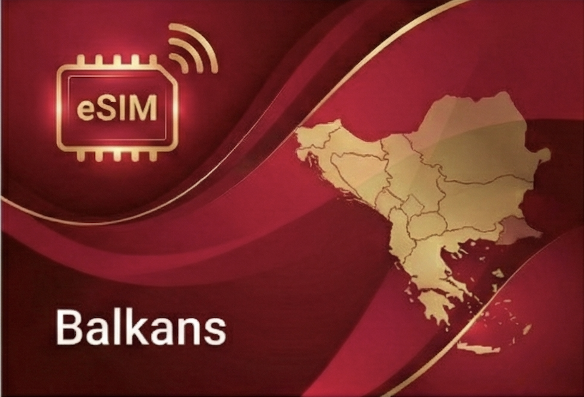 Balkan (12+ countries) • Unlimited Data • 1 Day