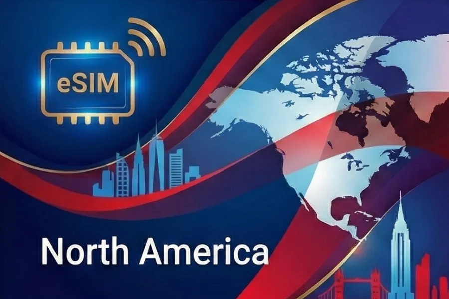 North America (4+ countries) • Unlimited Data • 3 Days