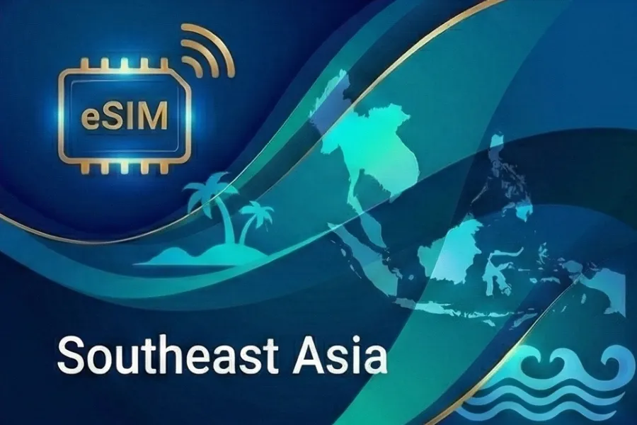 Southeast Asia (8+ countries) • 1 GB • 7 Days